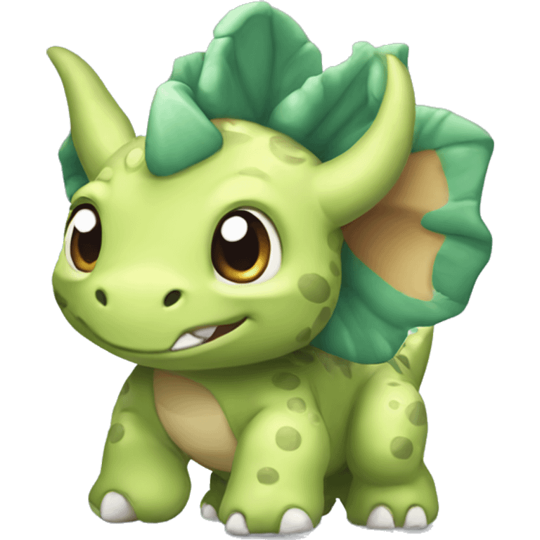 cute triceratops pokemon emoji