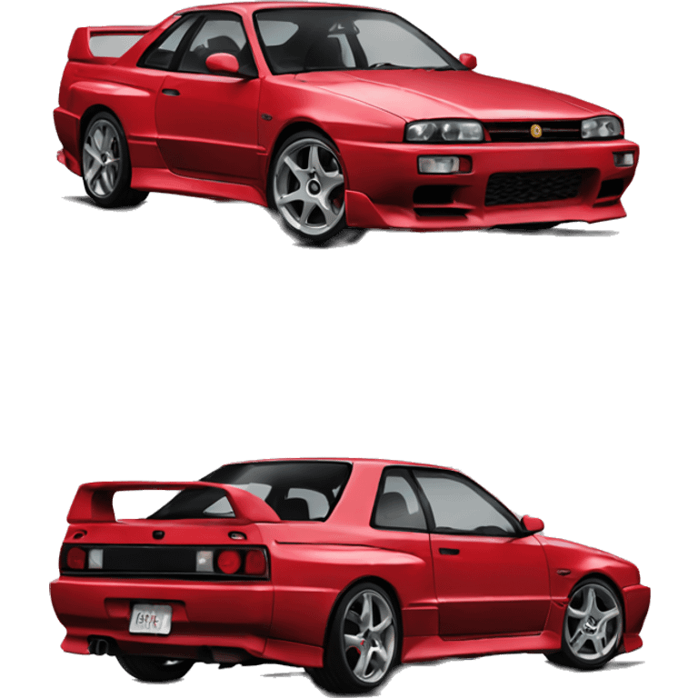 Red Skyline R32 emoji