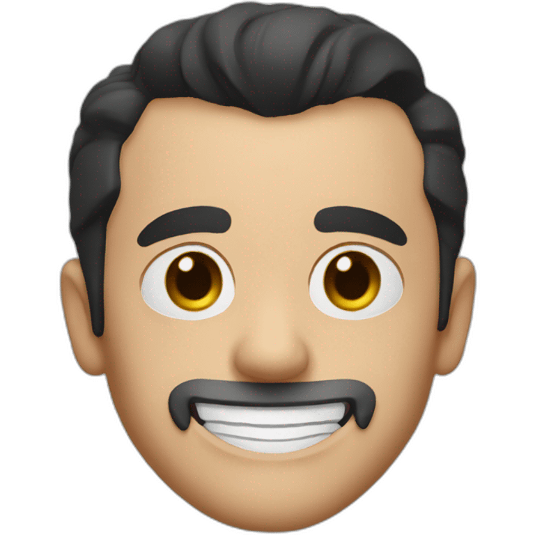 Negan smiling emoji