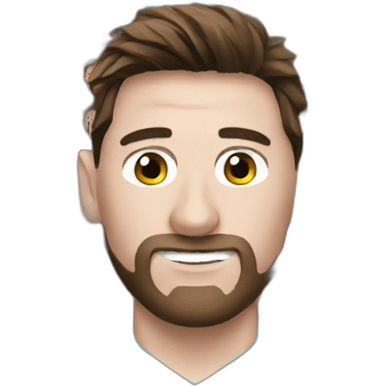 messi world cup emoji