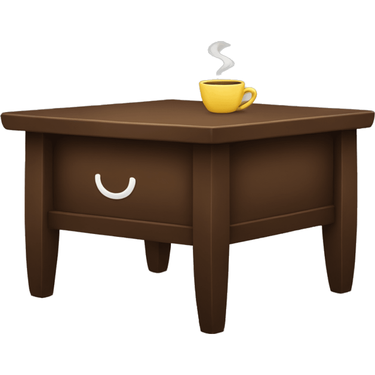 coffee table emoji