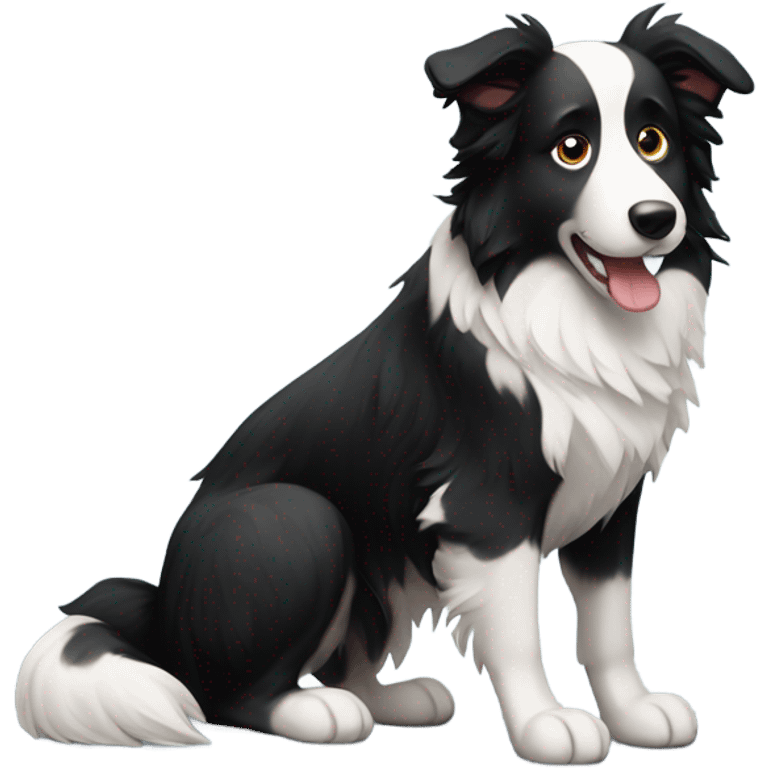 Border collie emoji