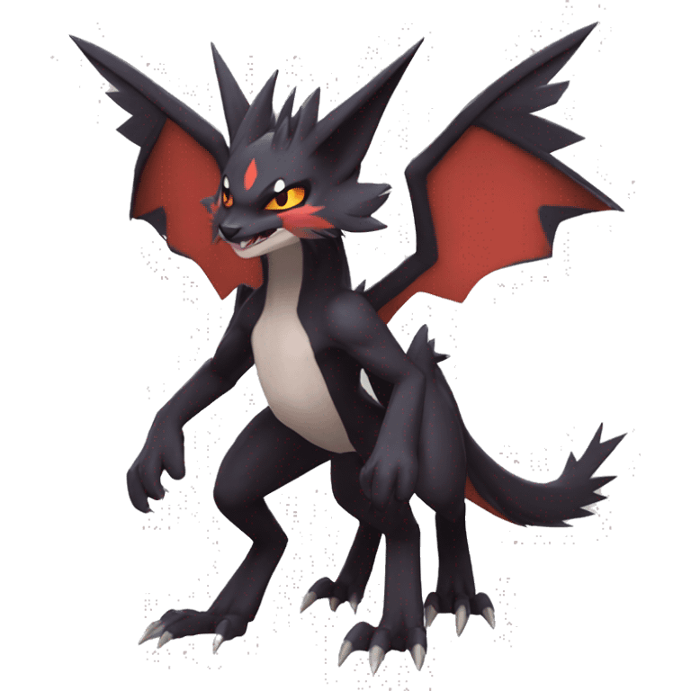 Noivern-Litten-Zoroark full body emoji