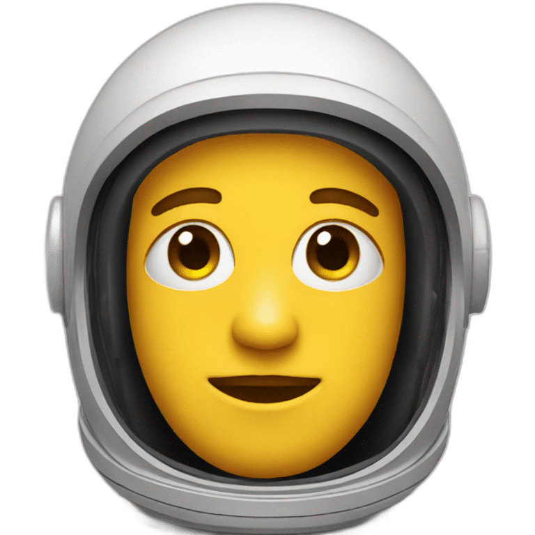 astronaut face emoji