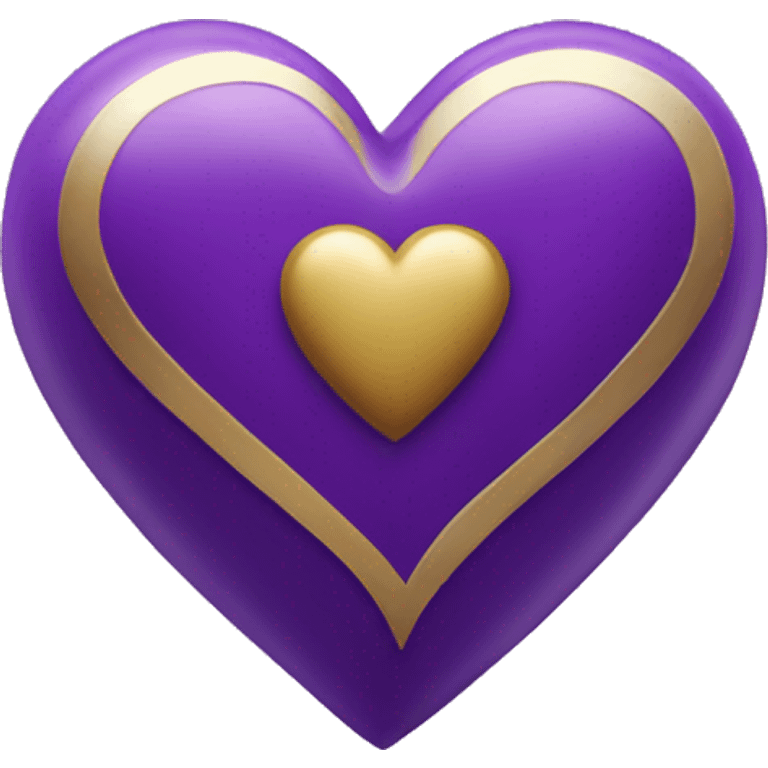 purple heart emoji