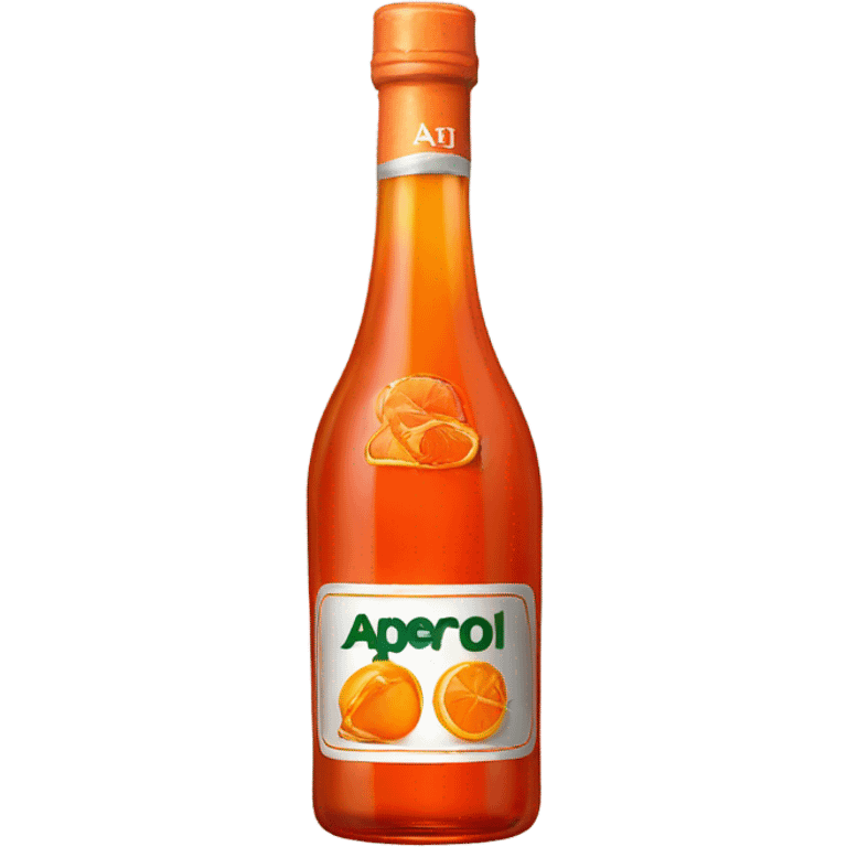 a single bottle of aperol emoji