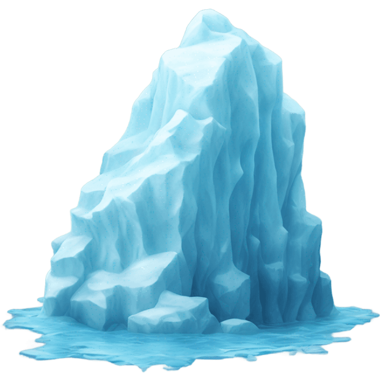 Iceberg creature emoji