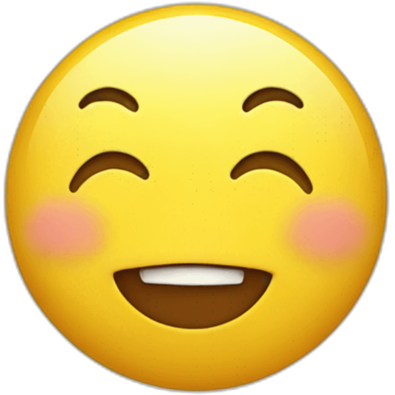 Cute smiley emoji