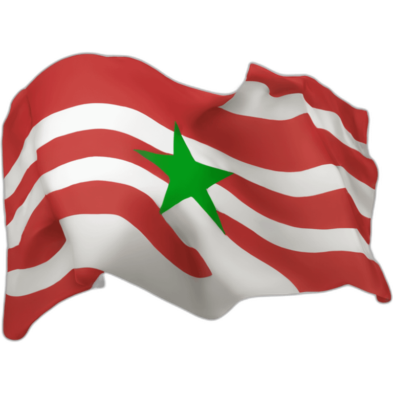 Drapeau Syrie libre emoji