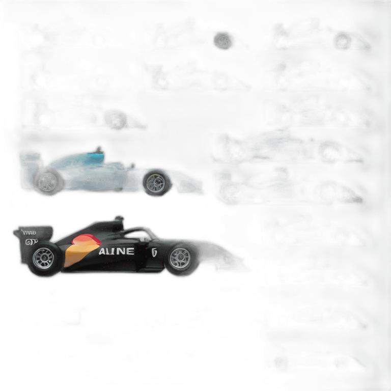 Alpine BWT f1 cars emoji