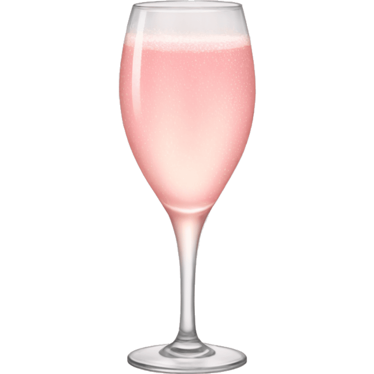 Pink champagne  emoji