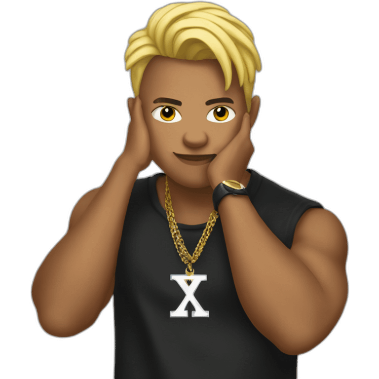 xxxtenacion Illuminati sign emoji