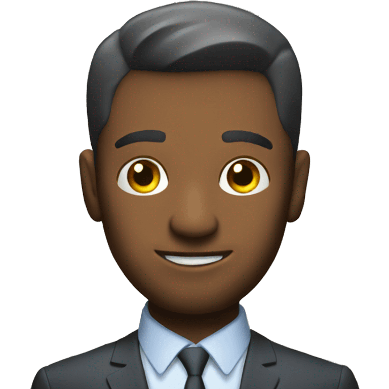 property man with  miiion emoji