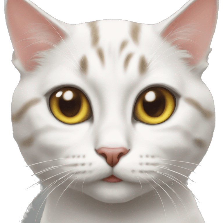 realistic indoor cat portrait emoji