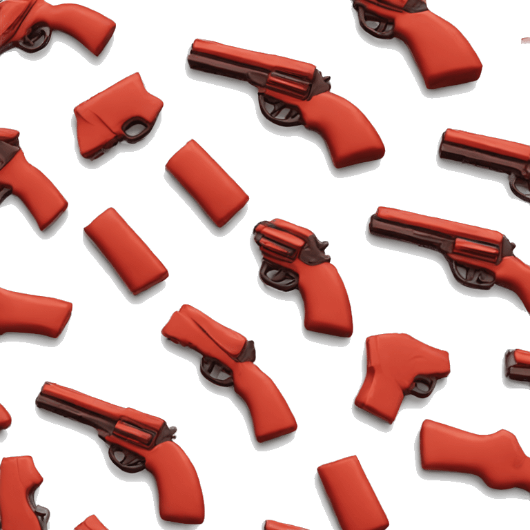 Red gun emoji