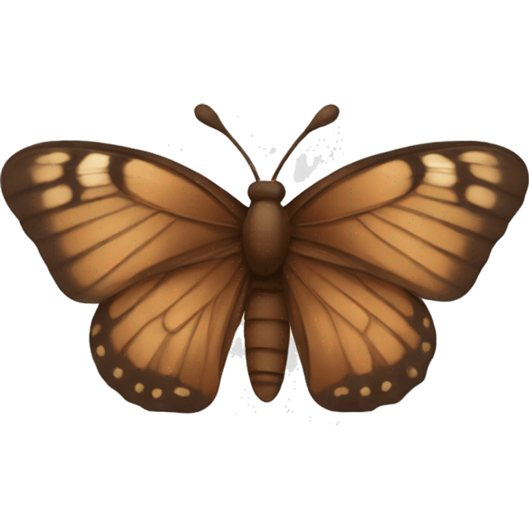 Brown butterfly  emoji