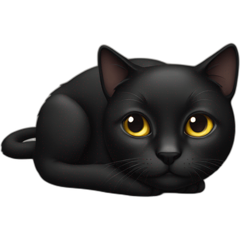 black cat emoji