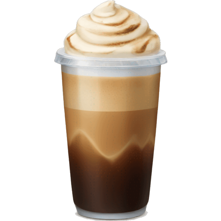 Ice coffee emoji