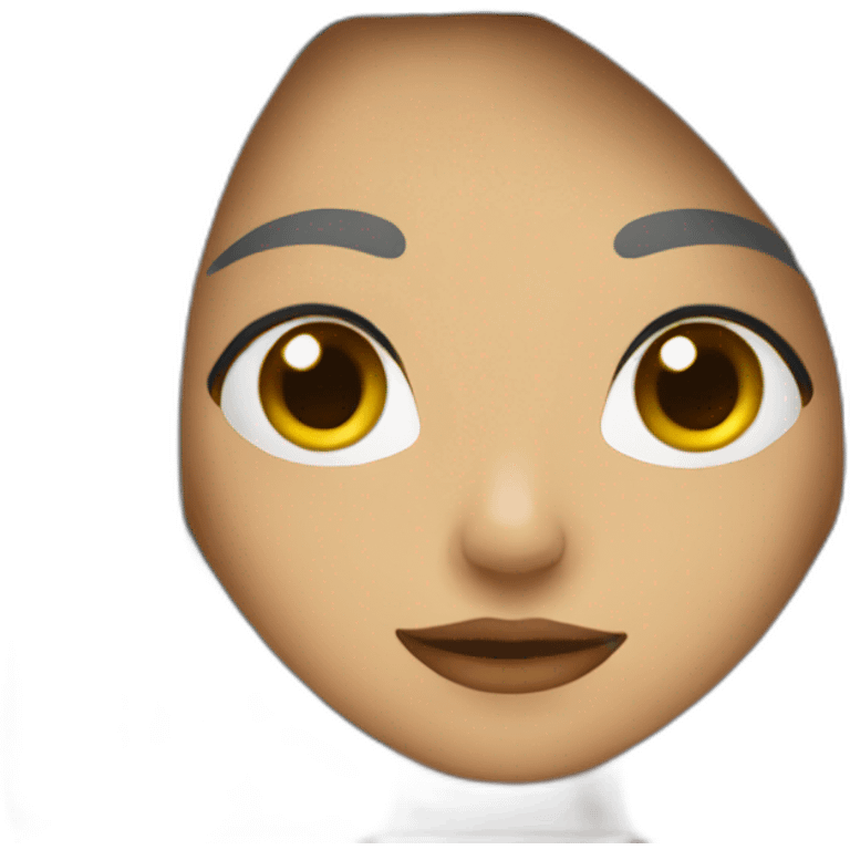 Mujer loca emoji