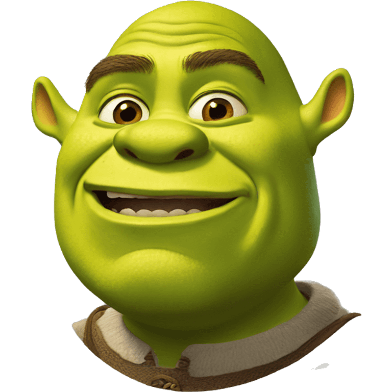 shrek qui fait le logobi emoji