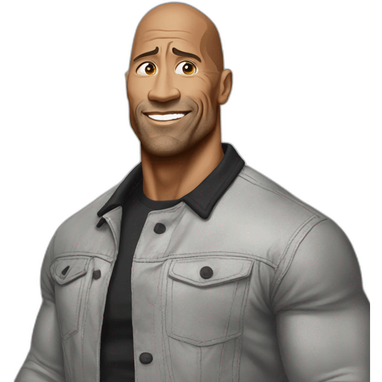 The meme of the rock emoji