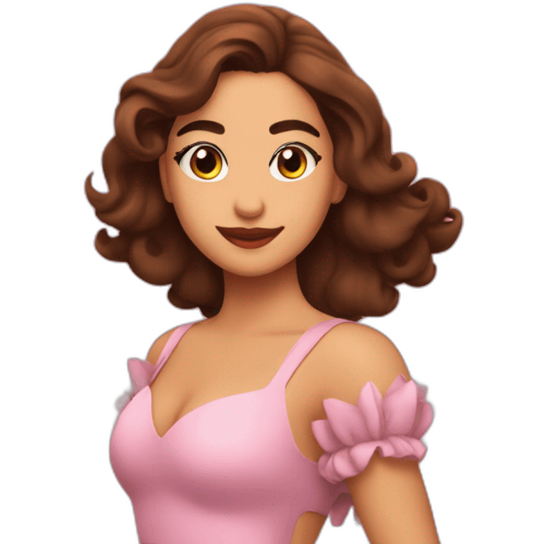 rosalía in a show emoji