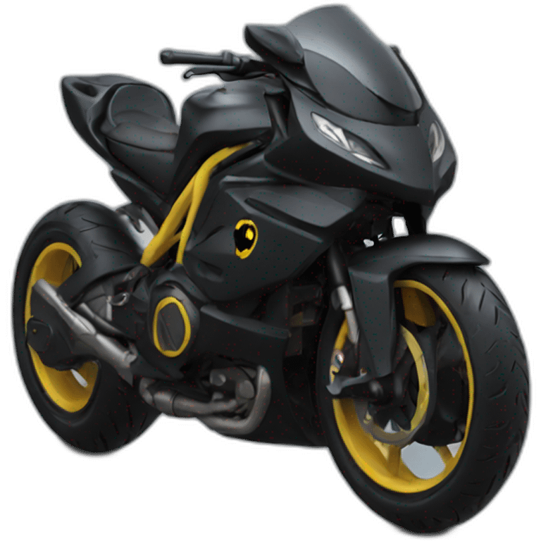 batman bike emoji