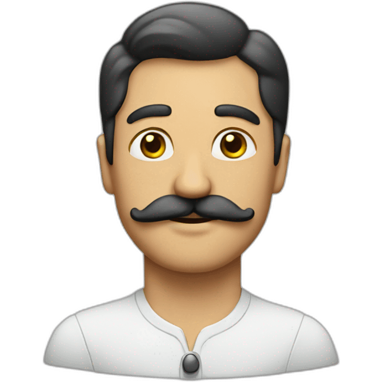 man with moustache emoji