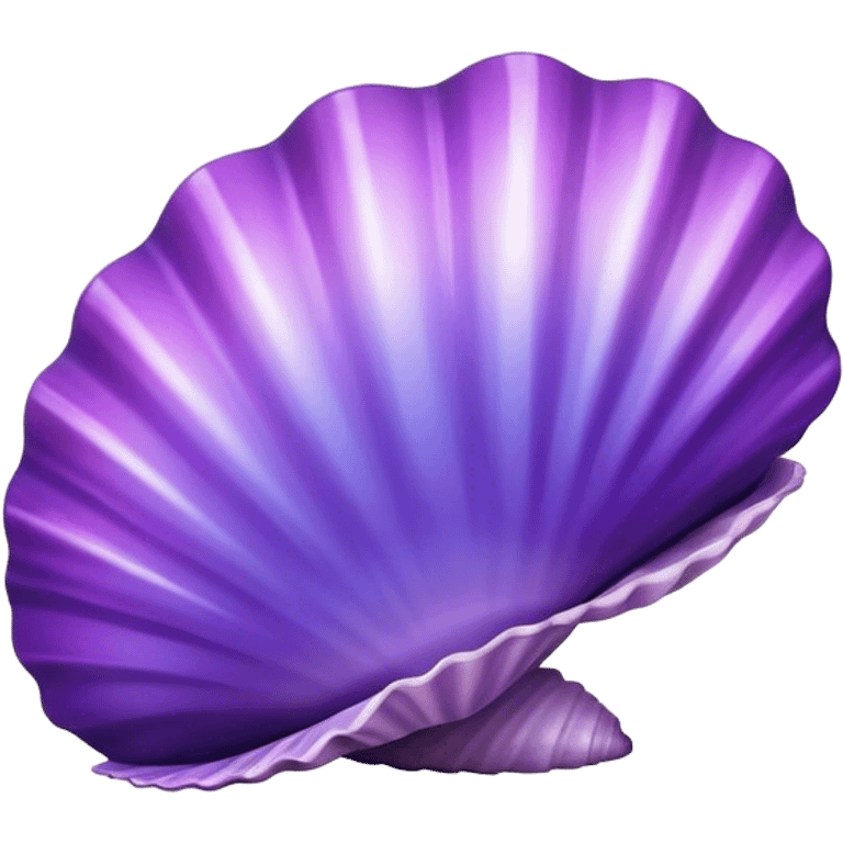 perple gradient sea shell emoji