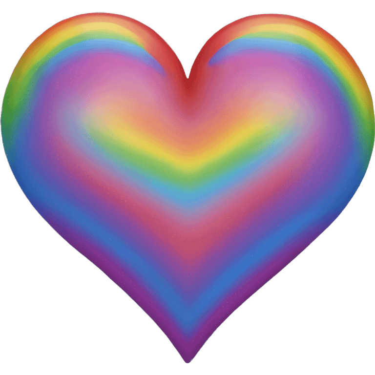 rainbow heart  emoji