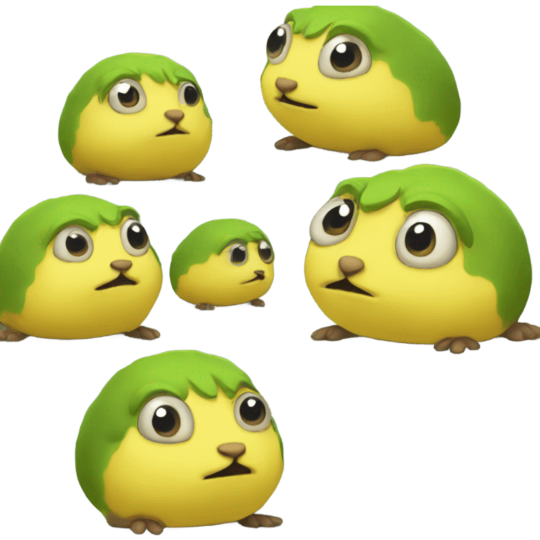 Lemon lemmings emoji