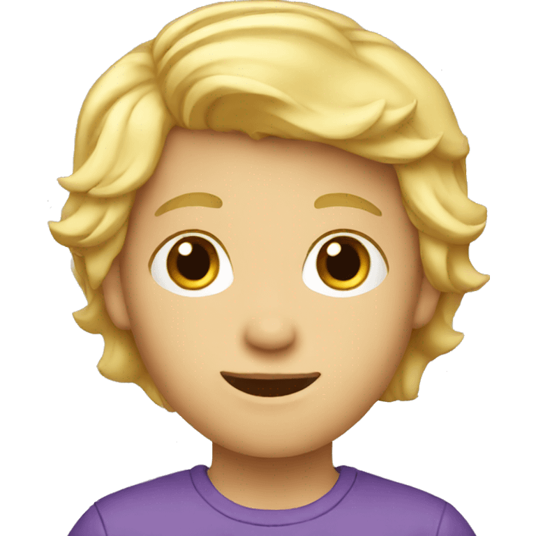 blonde boy emoji