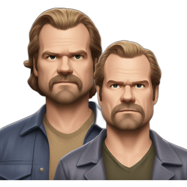 Jim Hopper David harbour emoji