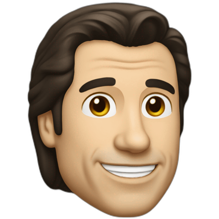 john travolta turning arround emoji