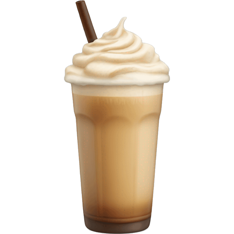 iced chai latte emoji