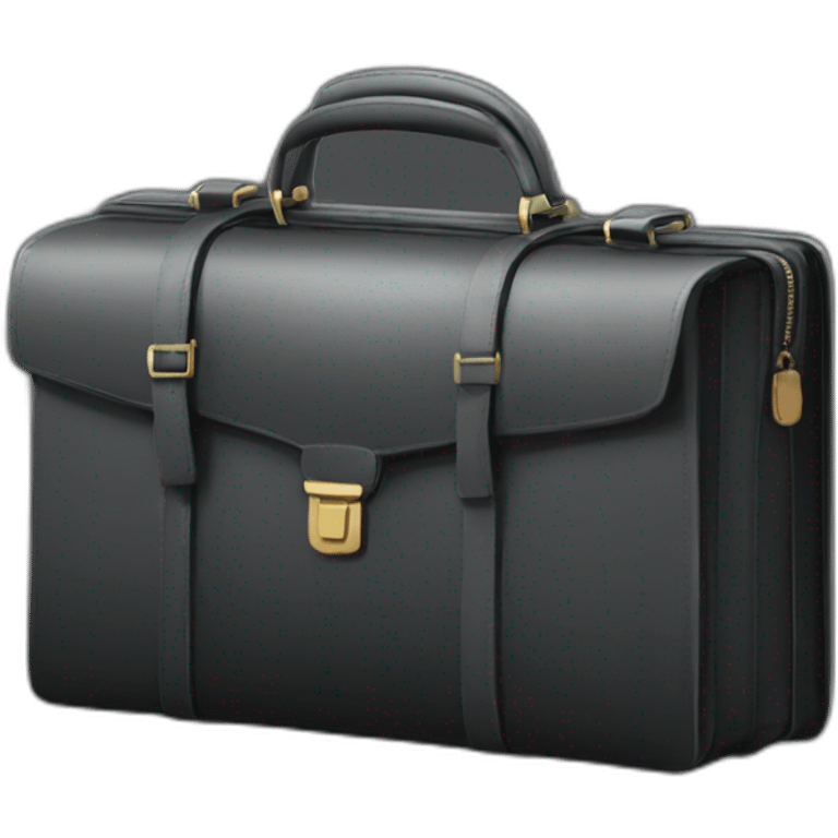 briefcase black emoji