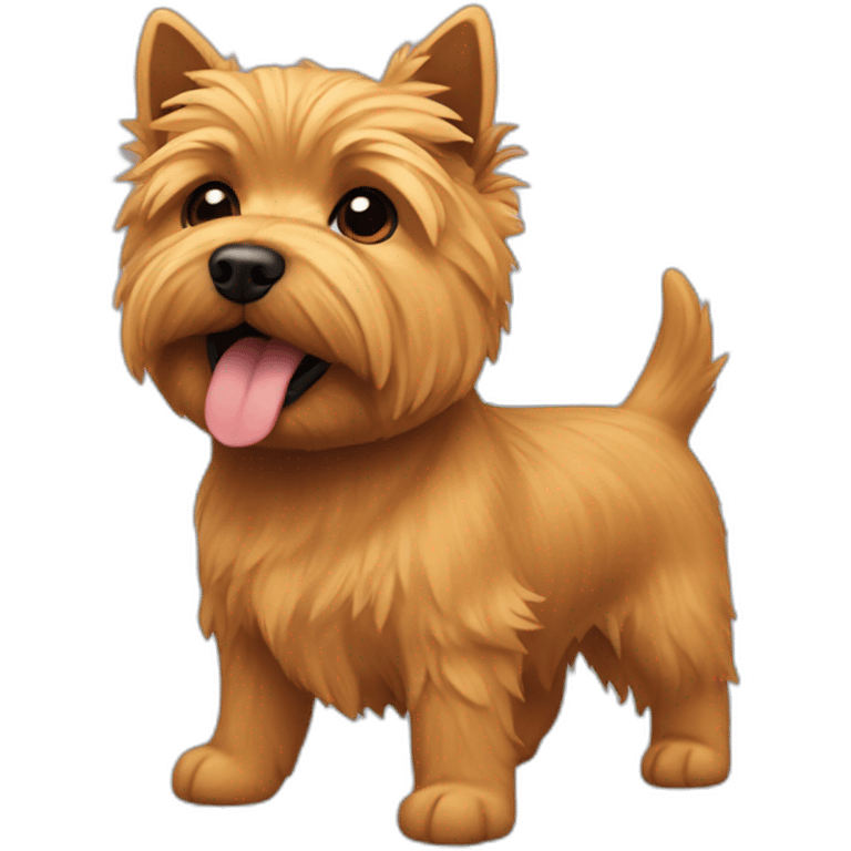 Norwich terrier buddy emoji