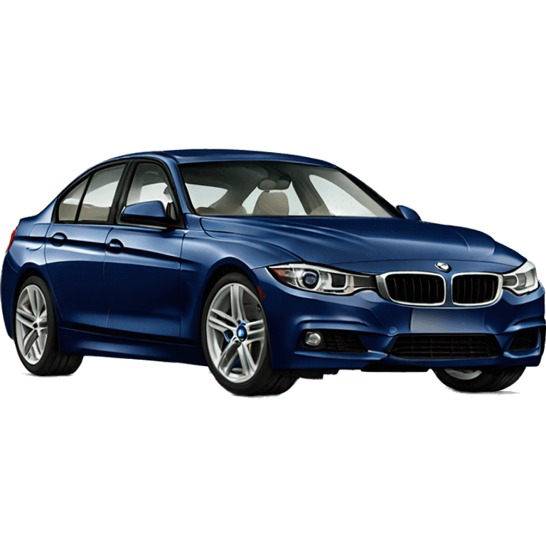 F30 bmw dark blue  emoji