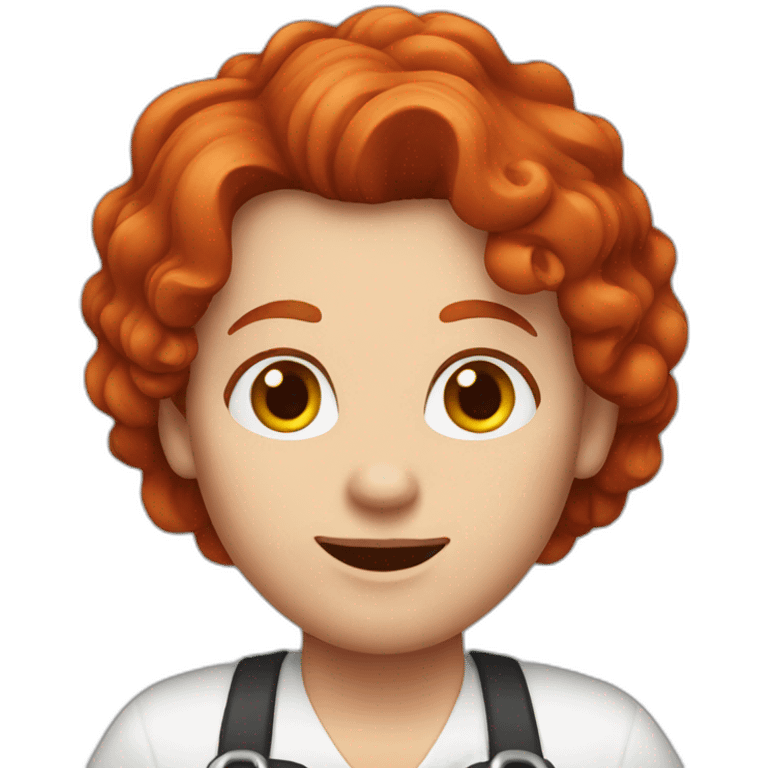 redhead butcher emoji