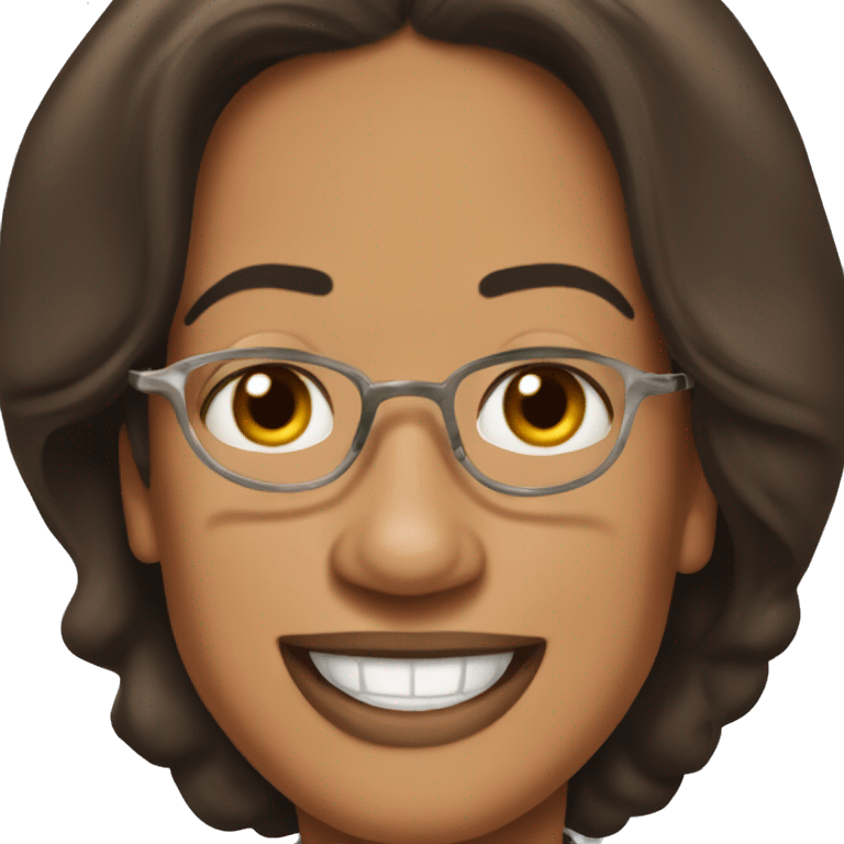 Goofy kamala Harris  emoji