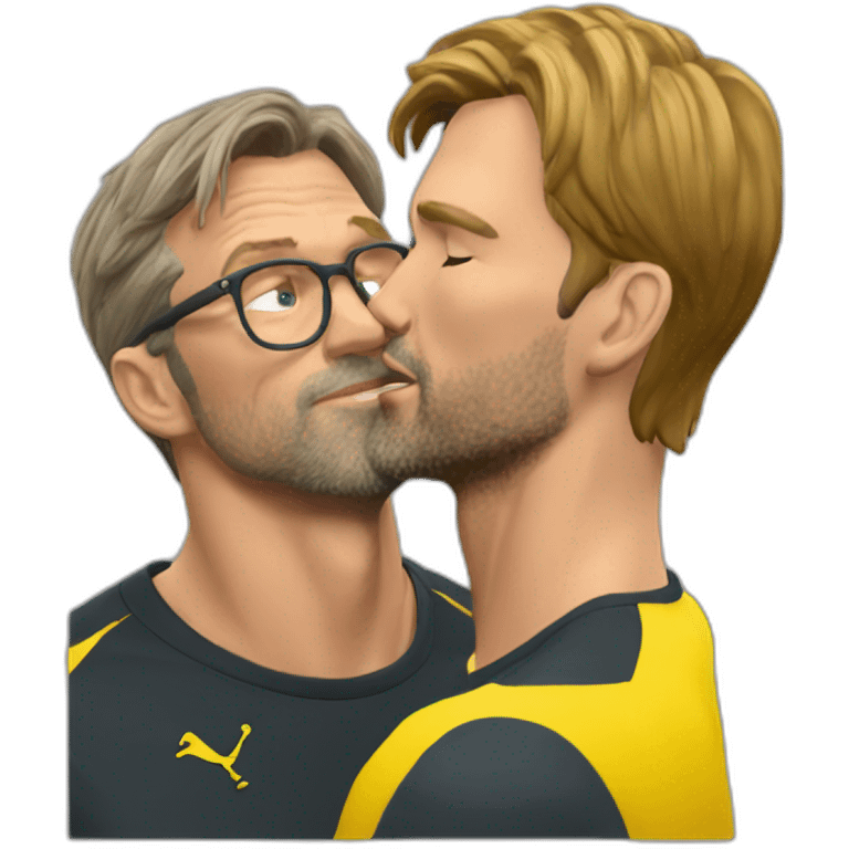 jurgen Klopp kiss emoji