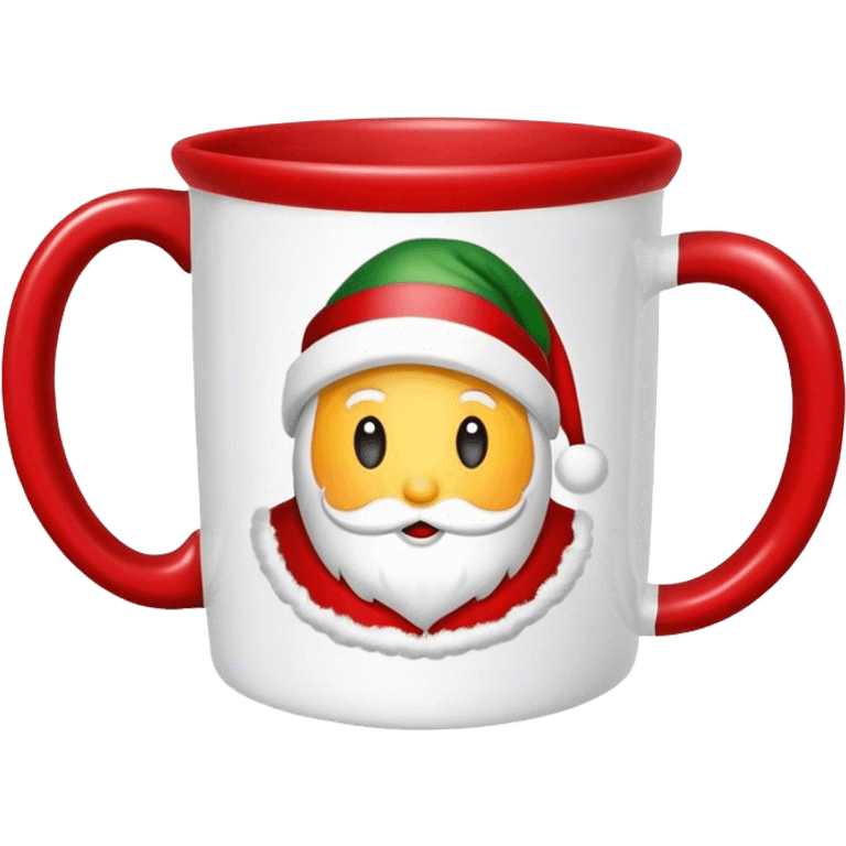 Christmas mug emoji