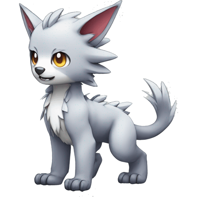  kawaii cool edgy Digimon-Fakemon-animal full body emoji