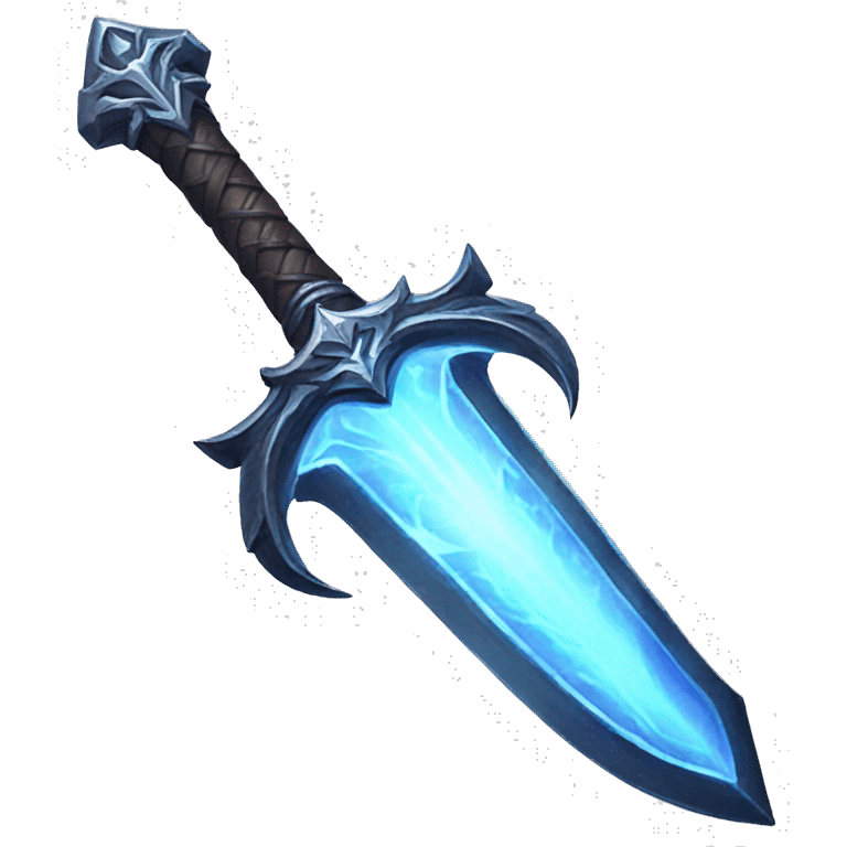 Blue glowing sword from ff14 emoji