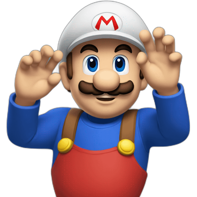 mario salute emoji