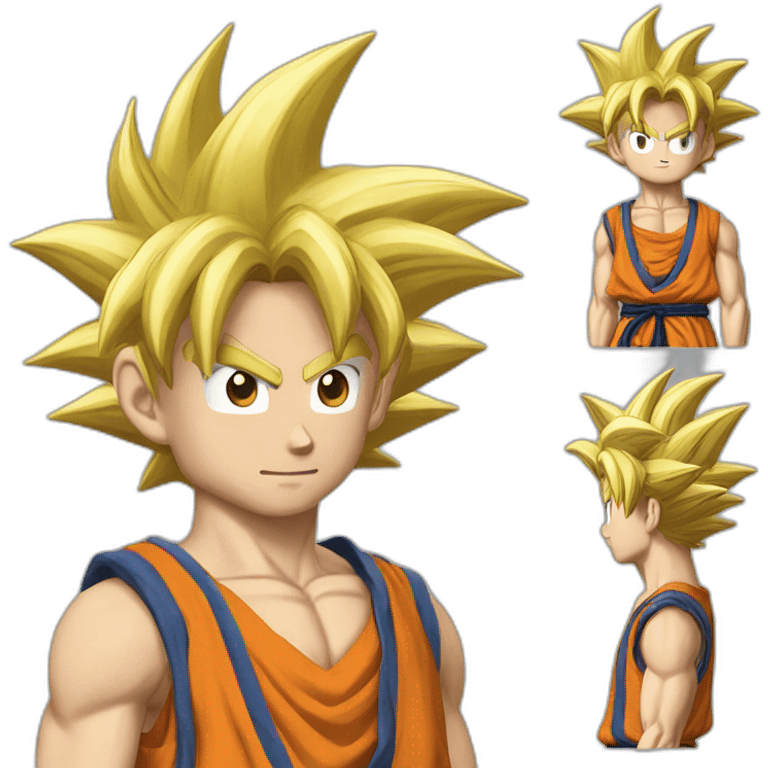 Goku 4 livello  emoji