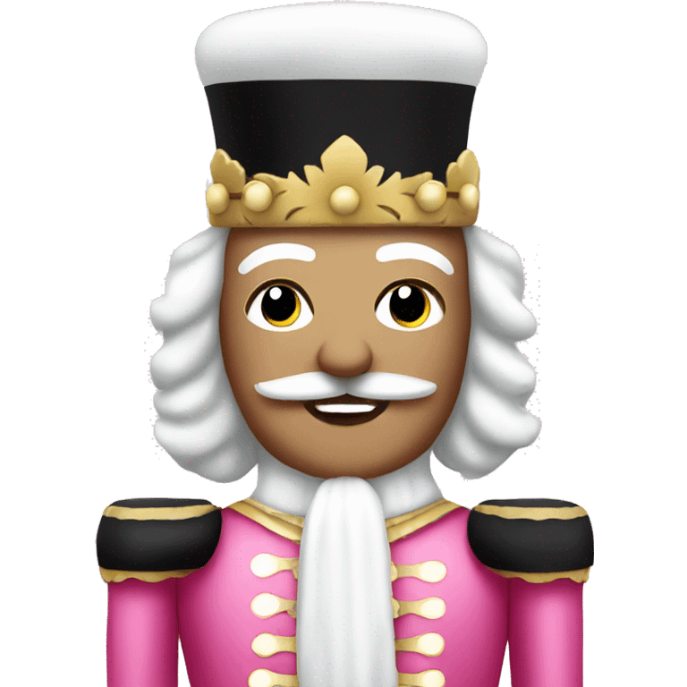 Pink nutcracker  emoji