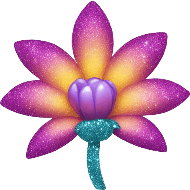 Sparkle flower emoji