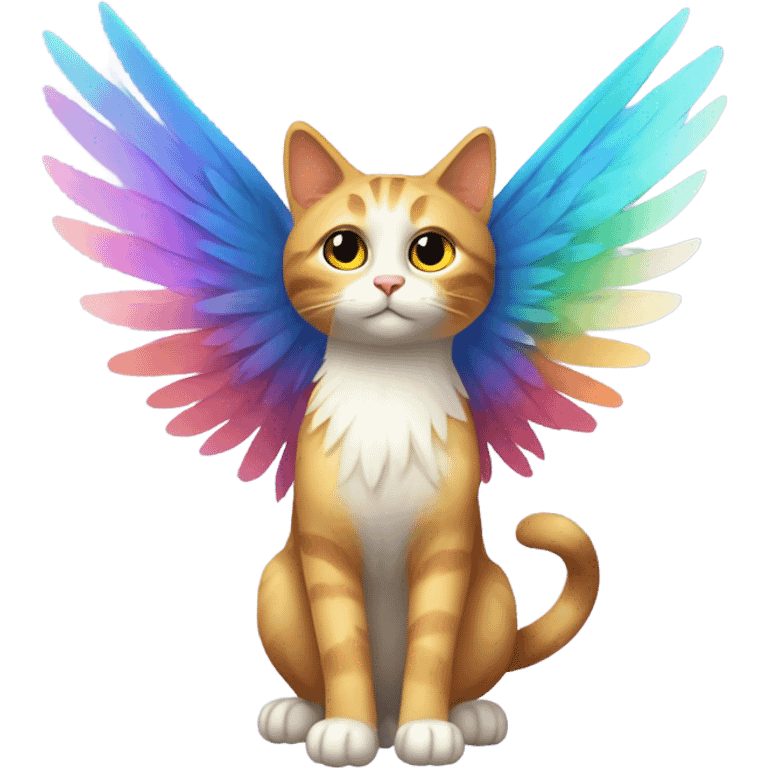 Cat with wings emoji