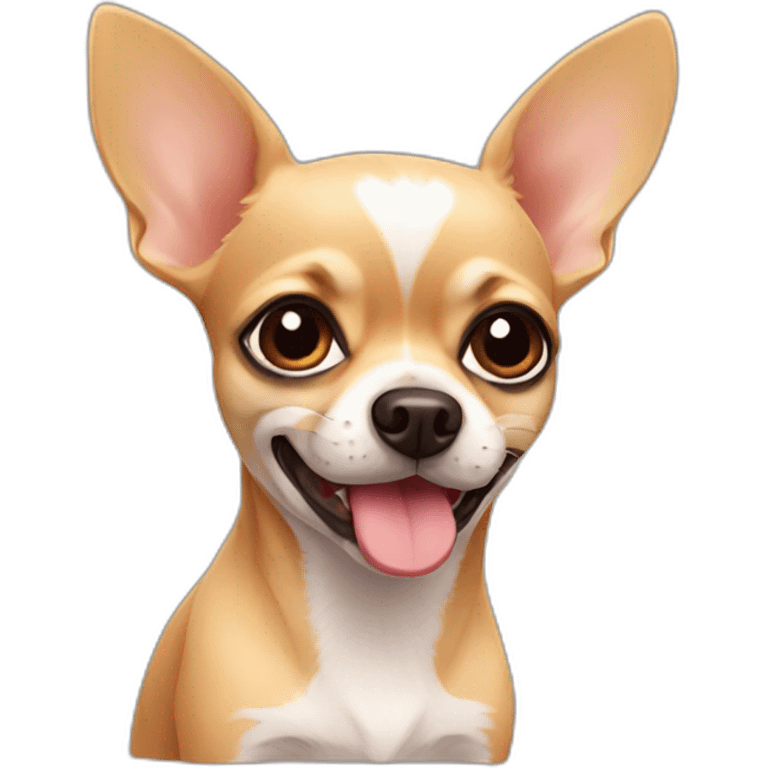 Cute chihuahua emoji